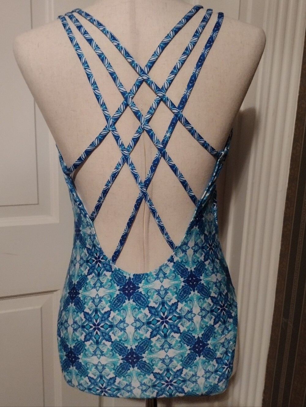La Blanca Blue One-piece Swimsuit
